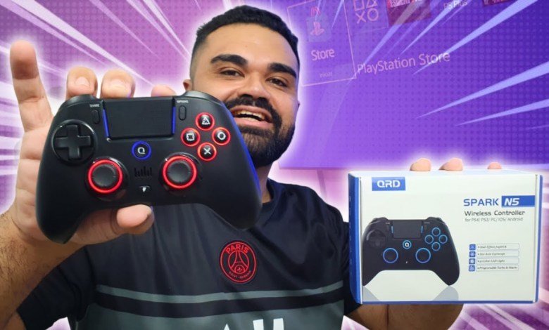 QRD SPARK N5 – O MELHOR CONTROLE para PS3/ PS4/ PS5/ PC e Celular ! (Unboxing) QRD SPARK N5 – O MELHOR CONTROLE para PS3/ PS4/ PS5/ PC e Celular ! (Unboxing)