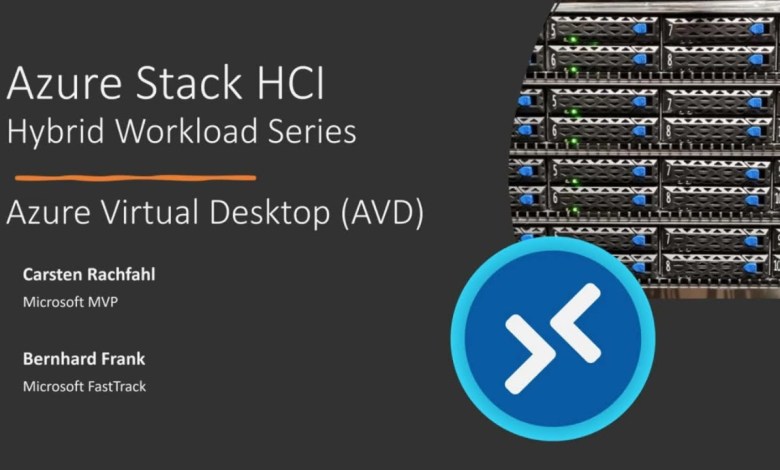 Azure Stack HCI – Hybrid Series – AVD – 10 Preparing A VM On HCI For AVD Using Our Image Azure Stack HCI – Hybrid Series – AVD – 10 Preparing A VM On HCI For AVD Using Our Image