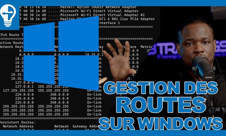Routes et Réseaux sur Windows 11 : Commande “route”, Ajouts, Suppressions et Métriques | Q&A Routes et Réseaux sur Windows 11 : Commande “route”, Ajouts, Suppressions et Métriques | Q&A