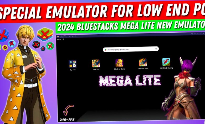 Bluestacks Mega Lite Best Emulator For Free Fire Low End PC | New Android Emulator For PC (2024) Bluestacks Mega Lite Best Emulator For Free Fire Low End PC | New Android Emulator For PC (2024)