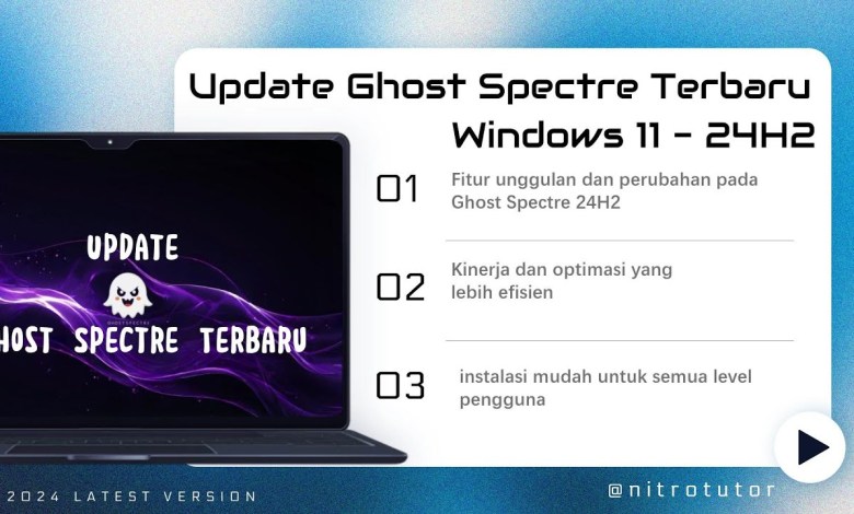 Update Ghost Spectre Terbaru | Windows 11 – 24H2 Update Ghost Spectre Terbaru | Windows 11 – 24H2