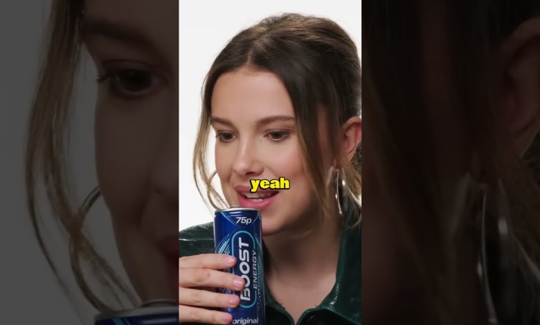 Millie Bobby Brown Can’t Drink Energy Drinks Millie Bobby Brown Can’t Drink Energy Drinks