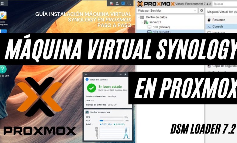 Cómo INSTALAR y CONFIGURAR SYNOLOGY 7.2 en PROXMOX | Install Synology DSM 7.2 on PROXMOX Cómo INSTALAR y CONFIGURAR SYNOLOGY 7.2 en PROXMOX | Install Synology DSM 7.2 on PROXMOX