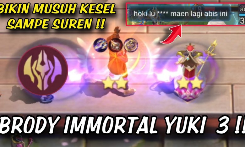 MUSUH KESEL SAMPE SUREN ?? PAKE HYPER BRODY IMMORTAL YUKI SKILL 3 ! COMBO MAGIC CHESS MOBILE LEGENDS MUSUH KESEL SAMPE SUREN ?? PAKE HYPER BRODY IMMORTAL YUKI SKILL 3 ! COMBO MAGIC CHESS MOBILE LEGENDS