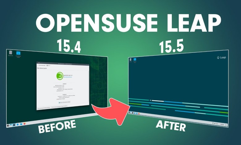Don’t forget! Upgrade openSUSE Leap 15.4 to 15.5 – this is how the online upgrade works Don’t forget! Upgrade openSUSE Leap 15.4 to 15.5 – this is how the online upgrade works