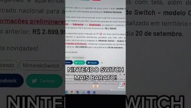 NINTENDO SWITCH MAIS BARATO UHUU NINTENDO SWITCH MAIS BARATO UHUU