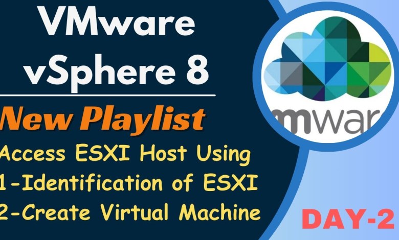 How to create Virtual Machine using VMware vSphere 8.0 step by Step Guide! DAY-2 How to create Virtual Machine using VMware vSphere 8.0 step by Step Guide! DAY-2