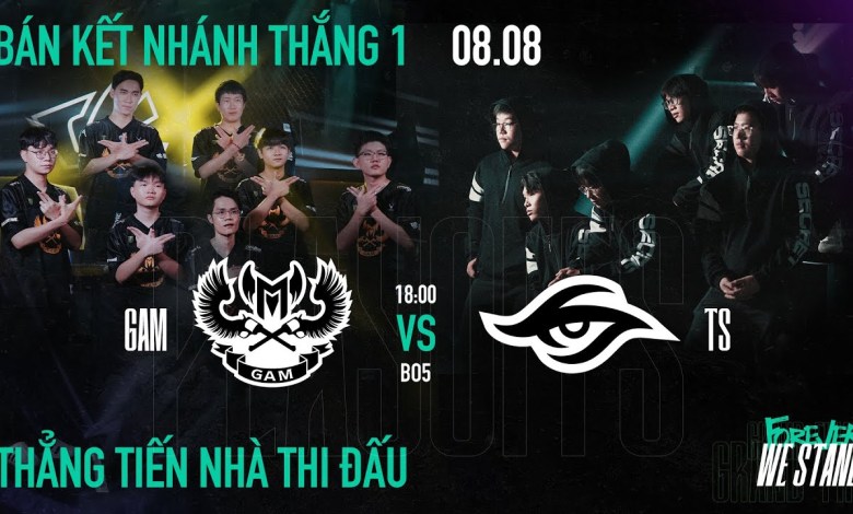 Trận chiến vì danh dự – GAM vs TS | Bán Kết Nhánh Thắng 1 | VCS 2024 Mùa Hè Trận chiến vì danh dự – GAM vs TS | Bán Kết Nhánh Thắng 1 | VCS 2024 Mùa Hè