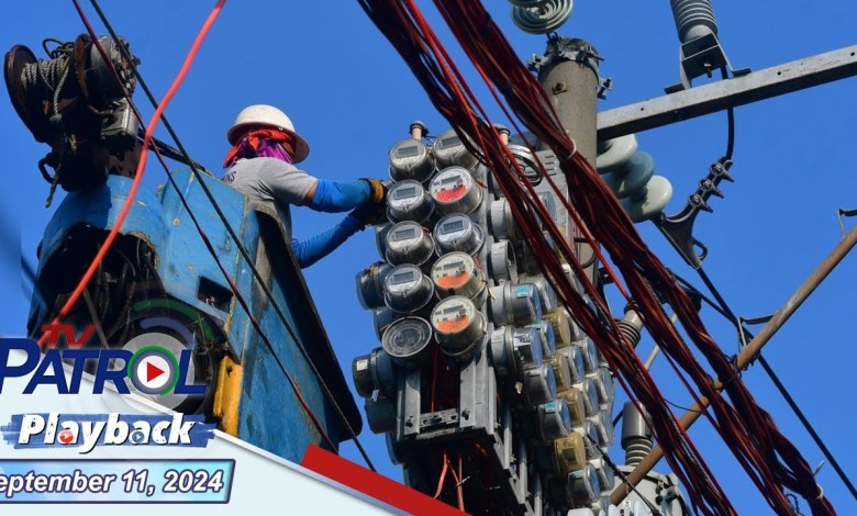 TV Patrol Playback | September 11, 2024 TV Patrol Playback | September 11, 2024