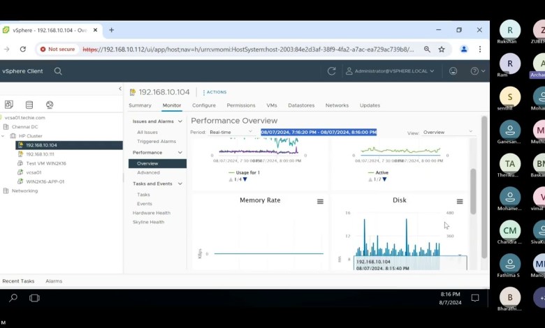 VM and ESXI Memory CPU Resource utilization in Tamil | How to check the CPU RAM usage in vCenter VM and ESXI Memory CPU Resource utilization in Tamil | How to check the CPU RAM usage in vCenter