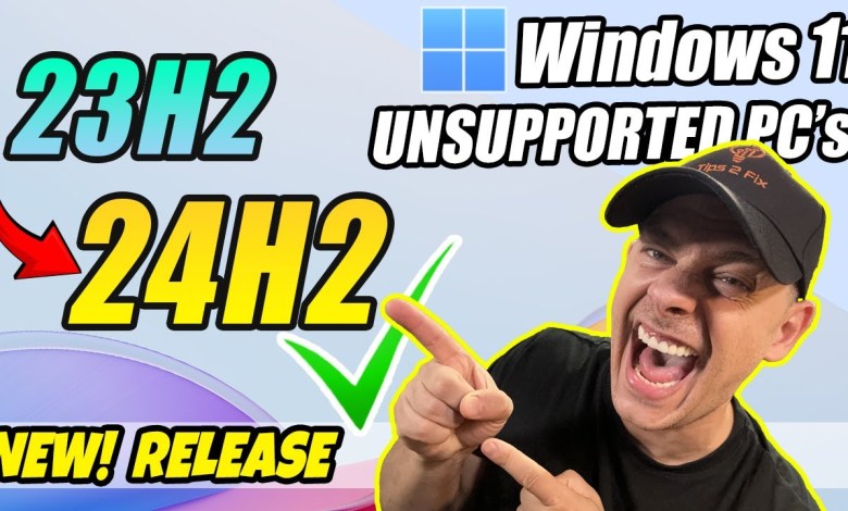 How to Upgrade Windows 11 23H2 to 24H2 on Unsupported PC (Officially) How to Upgrade Windows 11 23H2 to 24H2 on Unsupported PC (Officially)