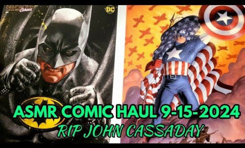 ASMR Soft Spoken Comic Haul 9-15-2024 ASMR Soft Spoken Comic Haul 9-15-2024