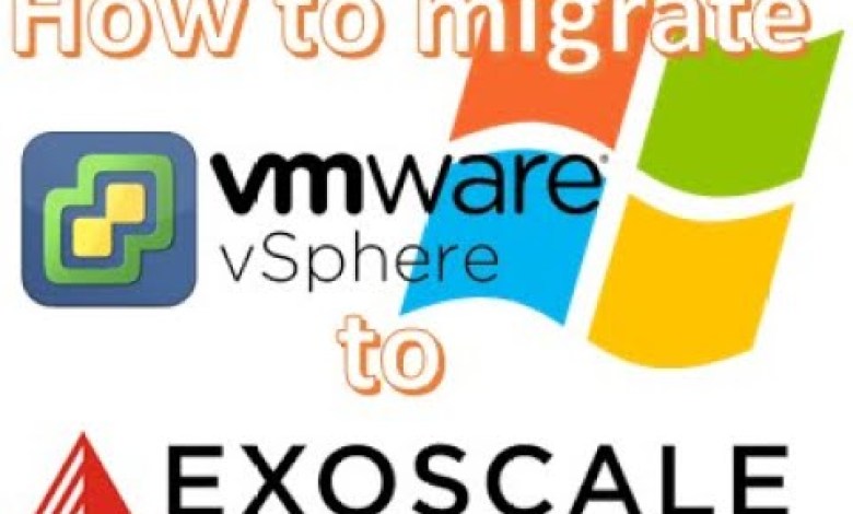 VMware ESX to Exoscale Windows Migration Demo VMware ESX to Exoscale Windows Migration Demo