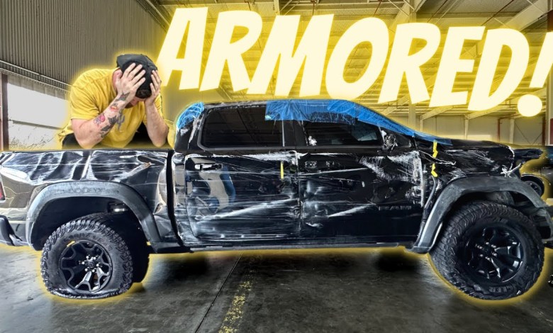 Buying an ARMORED Ram TRX At SALVAGE AUCTION!? Buying an ARMORED Ram TRX At SALVAGE AUCTION!?