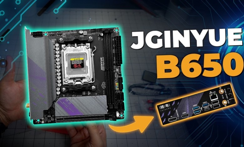JGINYUE B650 ITX Motherboard Review: Ryzen 7500F + DDR5 | Worth the price? JGINYUE B650 ITX Motherboard Review: Ryzen 7500F + DDR5 | Worth the price?