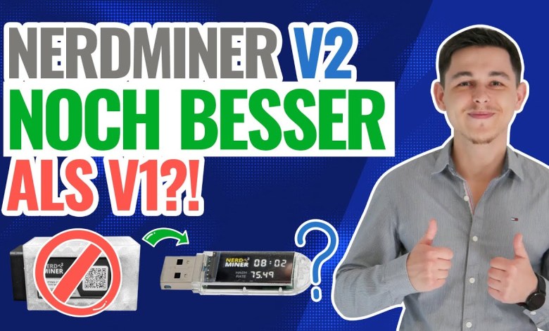 Nerdminer V2 Bitcoin Solo Mining in 2 Gen Besser als Vorgänger Nerdminer V2 Bitcoin Solo Mining in 2 Gen Besser als Vorgänger