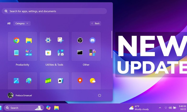 New Windows 11 Update – New Features in the Main Release (22631.4391) New Windows 11 Update – New Features in the Main Release (22631.4391)