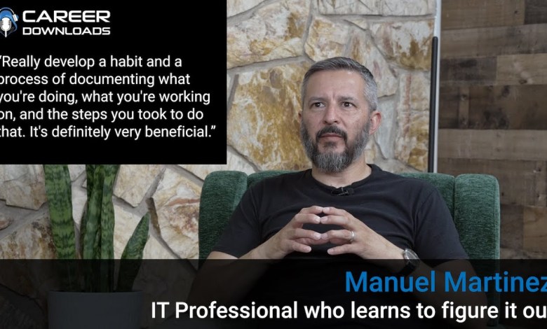 From Casino Cage to IT Pro with Manuel Martinez | Episode 008 From Casino Cage to IT Pro with Manuel Martinez | Episode 008