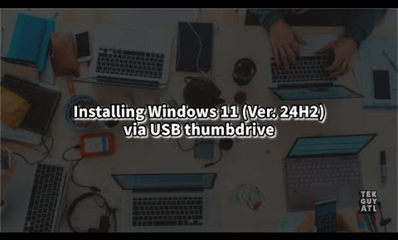 How to install Windows 11 (Ver.24H2) via USB drive #installation #howto #tutorial #tech #pc #restore How to install Windows 11 (Ver.24H2) via USB drive #installation #howto #tutorial #tech #pc #restore