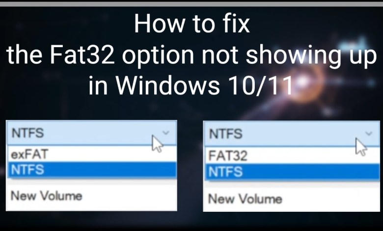 How to Fix the FAT32 Option Not Showing Up in Windows 10/11? How to Fix the FAT32 Option Not Showing Up in Windows 10/11?
