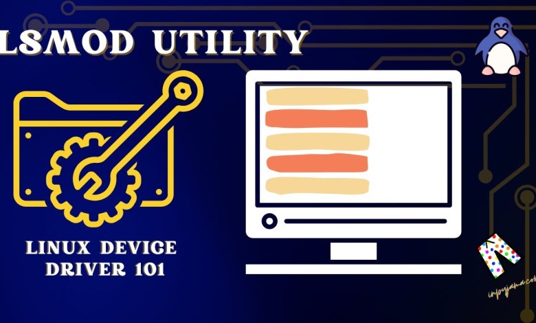 3.3 Using lsmod utility to list loaded Kernel Modules | Linux Device Drivers 101 3.3 Using lsmod utility to list loaded Kernel Modules | Linux Device Drivers 101