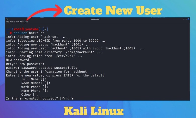 How to Create NEW USER on Kali Linux with SUDO PERMISSION How to Create NEW USER on Kali Linux with SUDO PERMISSION