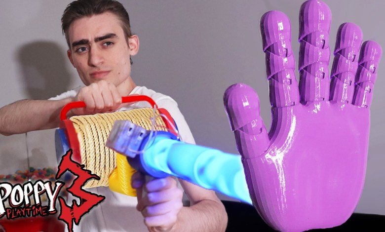 HOW TO MAKE A *WORKING* GRAB PACK FROM POPPY PLAYTIME CHAPTER 3 HOW TO MAKE A *WORKING* GRAB PACK FROM POPPY PLAYTIME CHAPTER 3