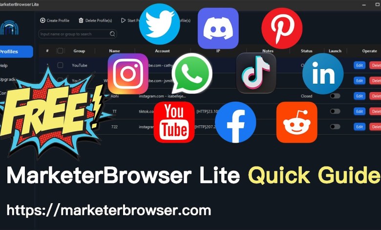 MarketerBrowser Lite Tutorial #MarketerBrowser #Lite #socialmediamarketing #antidetectbrowser MarketerBrowser Lite Tutorial #MarketerBrowser #Lite #socialmediamarketing #antidetectbrowser