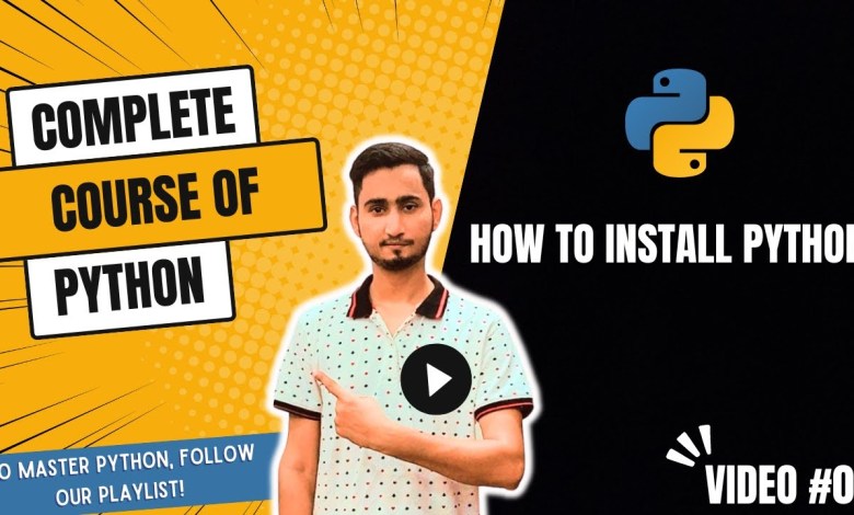 How to Install Python on Windows, Mac, and Linux | Python Playlist Video 001 How to Install Python on Windows, Mac, and Linux | Python Playlist Video 001