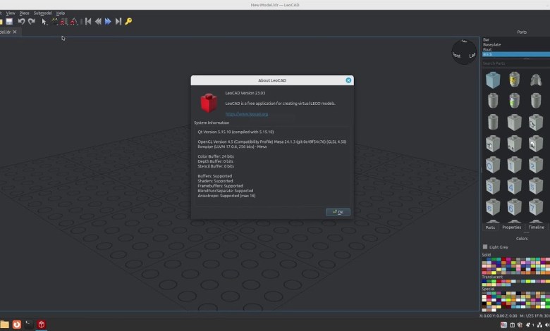 How to install LeoCAD on Linux Mint 22 How to install LeoCAD on Linux Mint 22