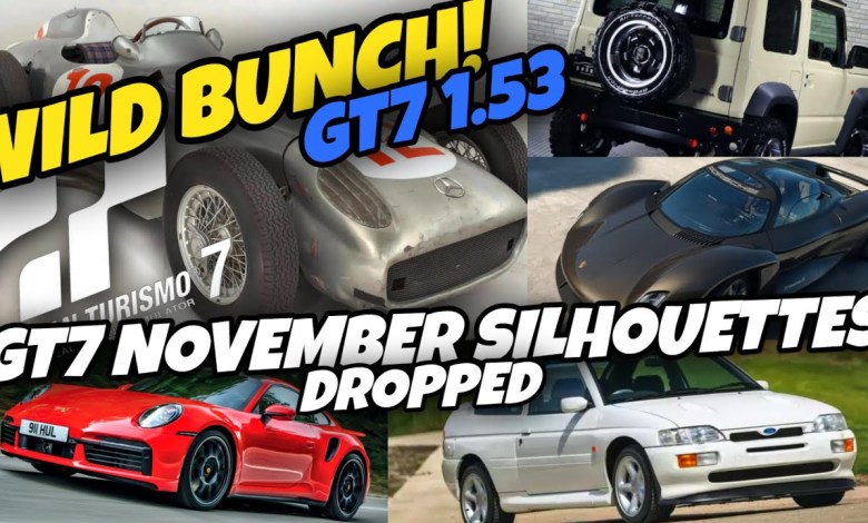 5 New Cars! | Vintage Grand Prix, Escort RS, 911 Turbo S, Mission X | GT7 1.53 November Silhouettes 5 New Cars! | Vintage Grand Prix, Escort RS, 911 Turbo S, Mission X | GT7 1.53 November Silhouettes