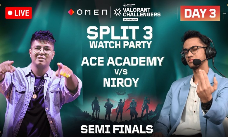 Niroy vs ACE Academy | SPLIT 3 Open Qualifiers Semi Finals | VCSA 2024 . #valorant Niroy vs ACE Academy | SPLIT 3 Open Qualifiers Semi Finals | VCSA 2024 . #valorant