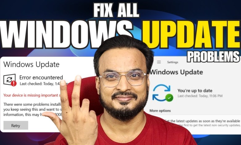 FIX All Windows UPDATE Problems and Make FASTER in Windows 11/10 FIX All Windows UPDATE Problems and Make FASTER in Windows 11/10