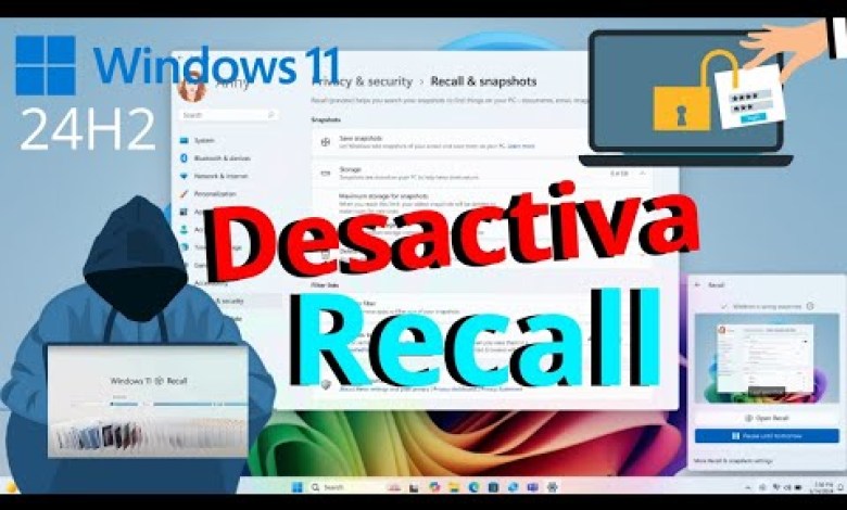 Desactiva Recall de tu Windows 11 Desactiva Recall de tu Windows 11