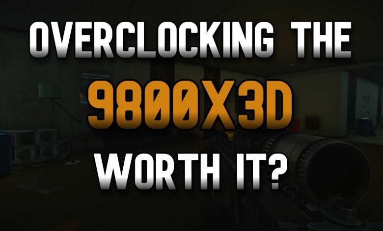 Overclocking the 9800X3D worth your time for Escape from Tarkov? Overclocking the 9800X3D worth your time for Escape from Tarkov?