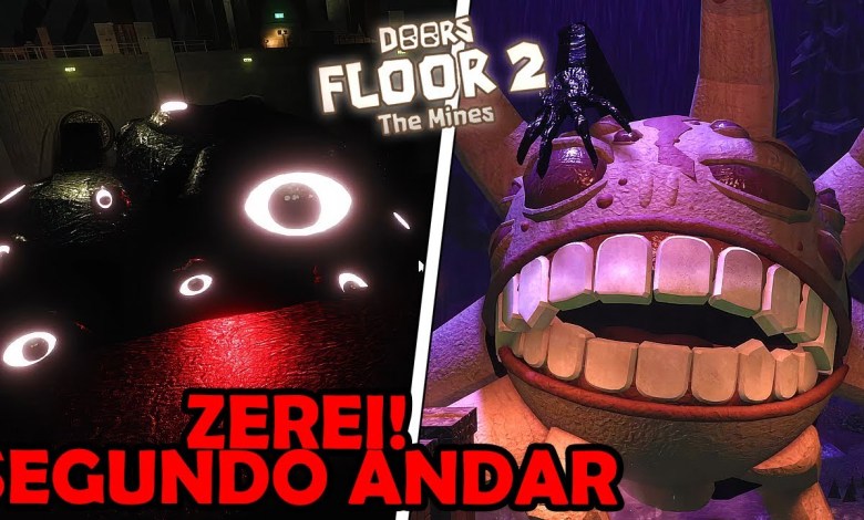CHEFÃO! ZEREI O SEGUNDO NOVO ANDAR do DOORS THE MINES (Floor 2 Roblox) CHEFÃO! ZEREI O SEGUNDO NOVO ANDAR do DOORS THE MINES (Floor 2 Roblox)