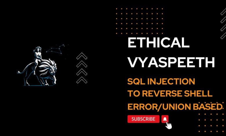 SQL Injection | SQLi | Kali Linux | Union Based SQLi | Error Based SQLi | Malicious SQLi SQL Injection | SQLi | Kali Linux | Union Based SQLi | Error Based SQLi | Malicious SQLi