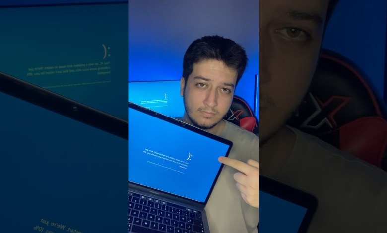 I Fixed the WORST Blue Screen Error on Windows! (BSOD) #shorts I Fixed the WORST Blue Screen Error on Windows! (BSOD) #shorts