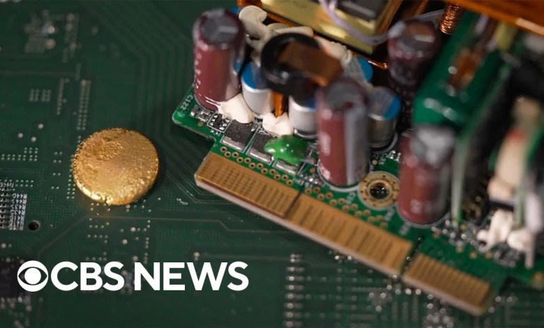 U.K. Royal Mint mining gold from e-waste U.K. Royal Mint mining gold from e-waste