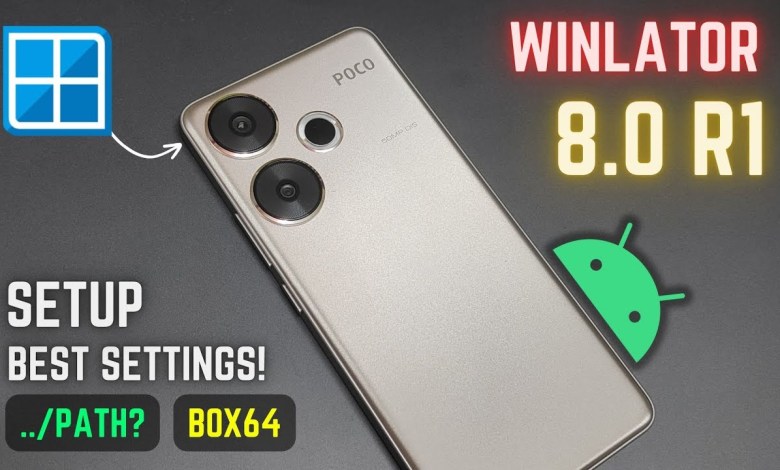 Install Winlator 8.0 R1 PC Emulator on Any Android Phone – Best Settings! Install Winlator 8.0 R1 PC Emulator on Any Android Phone – Best Settings!