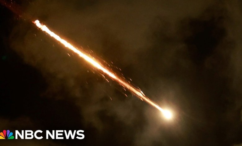 Iran launches major ballistic missile attack on Israel Iran launches major ballistic missile attack on Israel