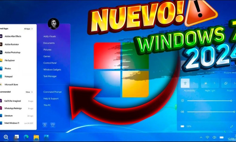 El NUEVO! Windows 7 2024 EDITION / ASI Podría ser el MEJORADO Windows El NUEVO! Windows 7 2024 EDITION / ASI Podría ser el MEJORADO Windows
