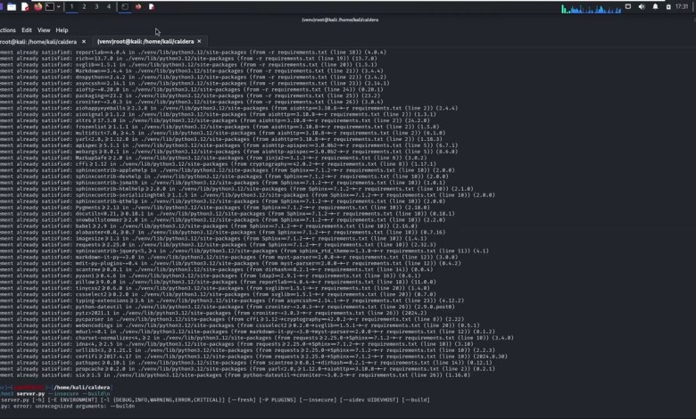 How to install Caldera in Kali Linux How to install Caldera in Kali Linux