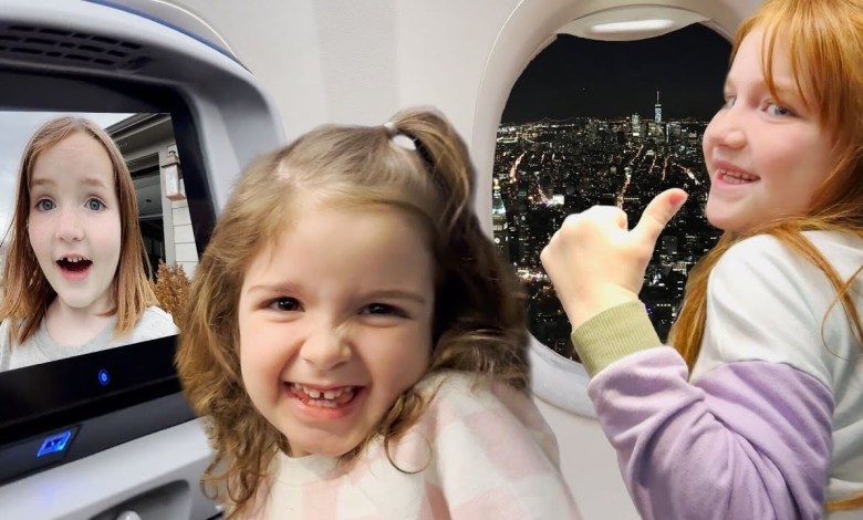 CRAZY TRAVEL DAY with our FAMiLY!! our First Time visiting NYC with Adley Navey & Niko, fun vacation CRAZY TRAVEL DAY with our FAMiLY!! our First Time visiting NYC with Adley Navey & Niko, fun vacation