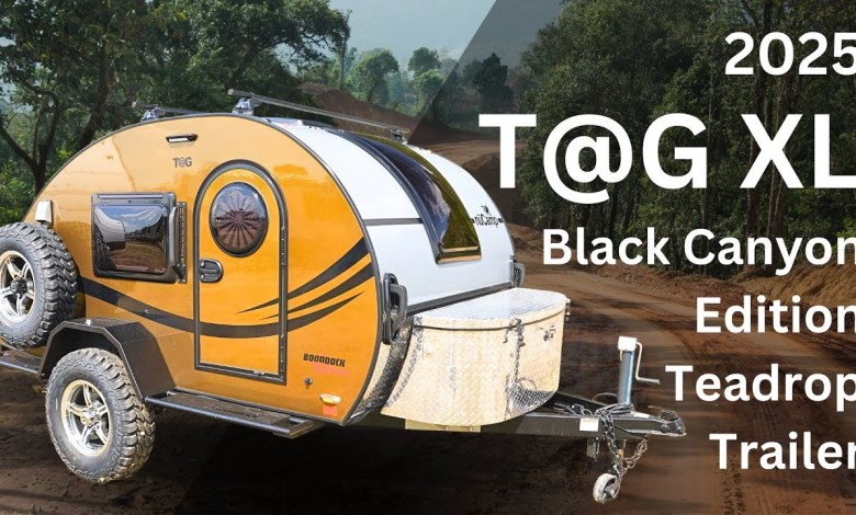 The 2025 TAG XL Teardrop Trailer from nuCamp RV The 2025 TAG XL Teardrop Trailer from nuCamp RV