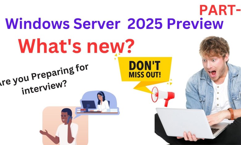 What’s new in Windows Server 2025 | Explained New features! #windowsserver #windows #techtutorial What’s new in Windows Server 2025 | Explained New features! #windowsserver #windows #techtutorial