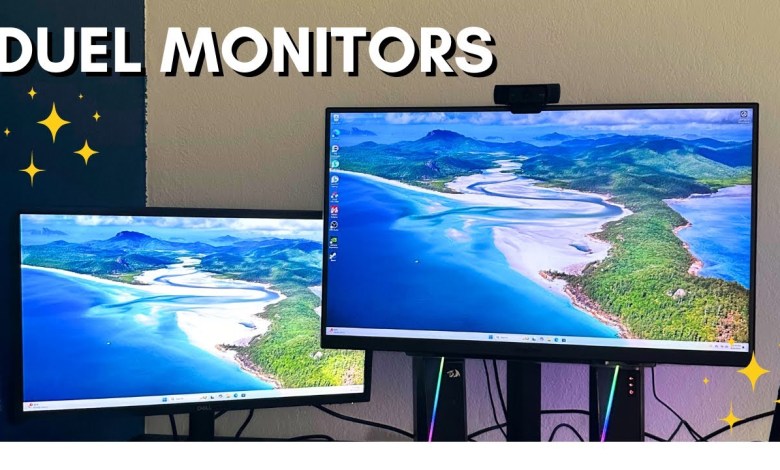 DUEL MONITOR GAMING SETUP | My updated full gaming setup for streaming DUEL MONITOR GAMING SETUP | My updated full gaming setup for streaming