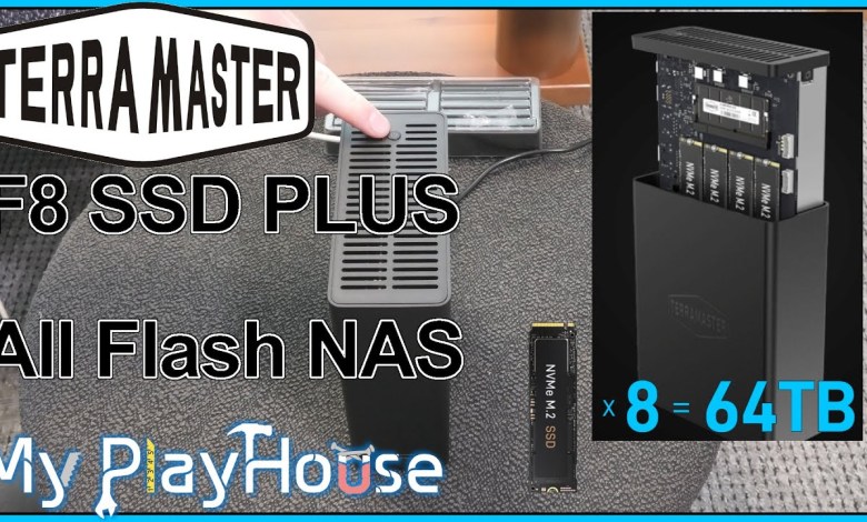 TerraMaster F8-SSD PLUS All Flash 8-Bay HomeNAS – 1423 TerraMaster F8-SSD PLUS All Flash 8-Bay HomeNAS – 1423