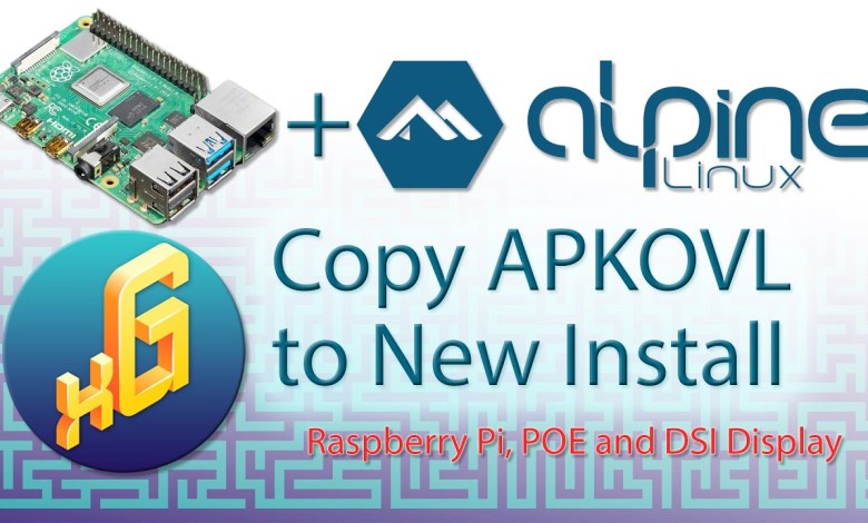 Copy Alpine Linux APKOVL File to a New Installation Copy Alpine Linux APKOVL File to a New Installation