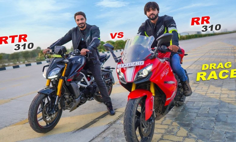 Apache RTR 310 vs Apache RR 310 : Drag Race | Long Race | Best Fight in Bhai Bhai Apache RTR 310 vs Apache RR 310 : Drag Race | Long Race | Best Fight in Bhai Bhai